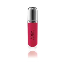 Revlon Ultra HD Matte Lipcolor, Velvety Lightweight Matte Liquid Lipstick in Red / Coral, Romance (660), 0.2 oz