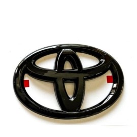 TOYOTA NEW 2023-2024 Toyota Sequoia Gloss Blackout Overlay Front Grille Emblems