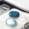 2-Pack Soap Dish Shower Soap Box Travel Soap Case with