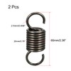sourcing map Pack of 2 tension spring wire diameter 0.098