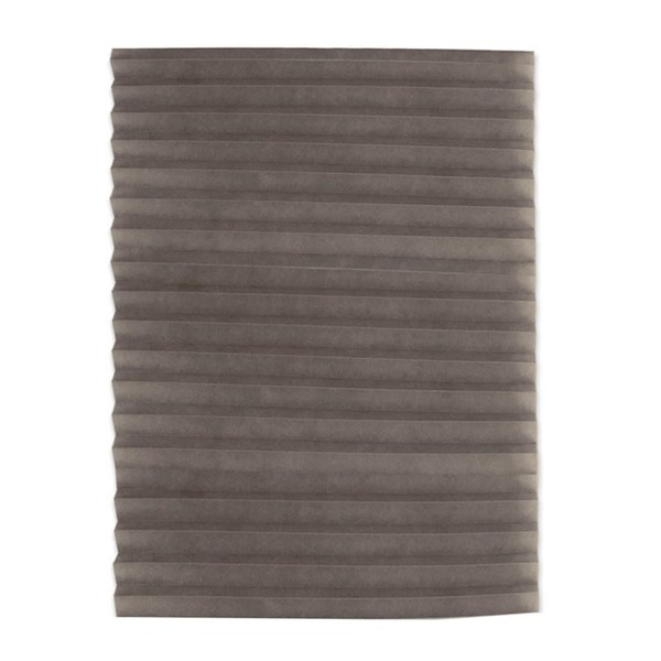 JstDoit Temporary Blinds, Vertical Pleated Blinds No Drilling Self Adhesive