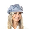Lipodo Avella Newsboy Cap Baker Boy Cotton Patchwork Made in