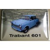 Unbekannt Trabant 601 Trabbi blau Blechschild Gewölbt 20x30cm S4700
