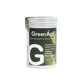 AgilNature GreenAgil Detøx Treatment - Supports Natural Organ Functions, Energy Metabolism, Superfoods for Your Body, Made in Germany, 90 Vegan Capsules