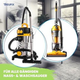 Treufix Carpet Cleaner & Upholstery Cleaner Concentrate for All Carpets and Upholstery Effective Carpet Cleaner 1 L Suitable for All Vacuum Cleaners and Wet Vacuum Cleaners - Almond Blossom