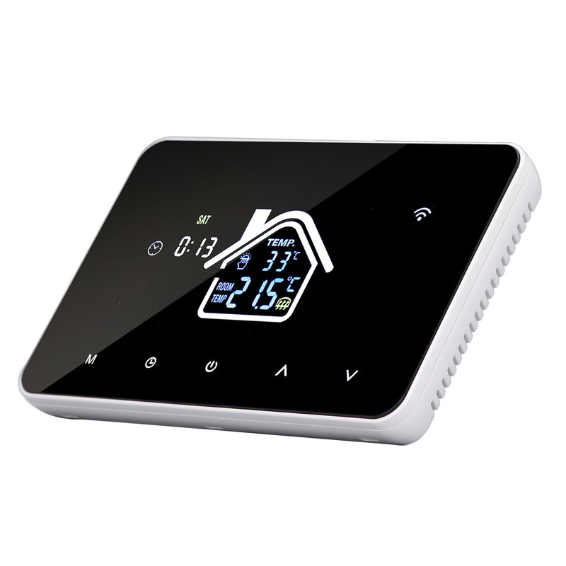 Floor Heating Thermostat 16A 4.3 Inch Touch Screen High Accuracy