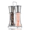 Pepper Grinder 2pcs Stainless Steel Refillable Salt and Pepper grinder