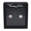 Thomas Sabo Women's Silver Mother-of-Pearl Zirconia Ear Studs SCH150026