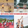 Professional Volleyball Net Outdoor Sand, Grass Volleyball Nets for Backyard,