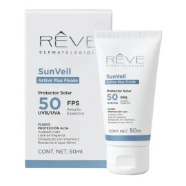Reve Protector Solar Sunveil Fluido 50fps 50ml Active Plus