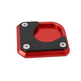 WORLDMOTOP Motorcycle Kickstand Pad Enlarger Extension Side Stand Plate Pad Replacement for Yamaha Tenere 700 2020-2022 SEROW 250 2019-2020 WR250R 2007-2020 XT250 2008-2022 (red)