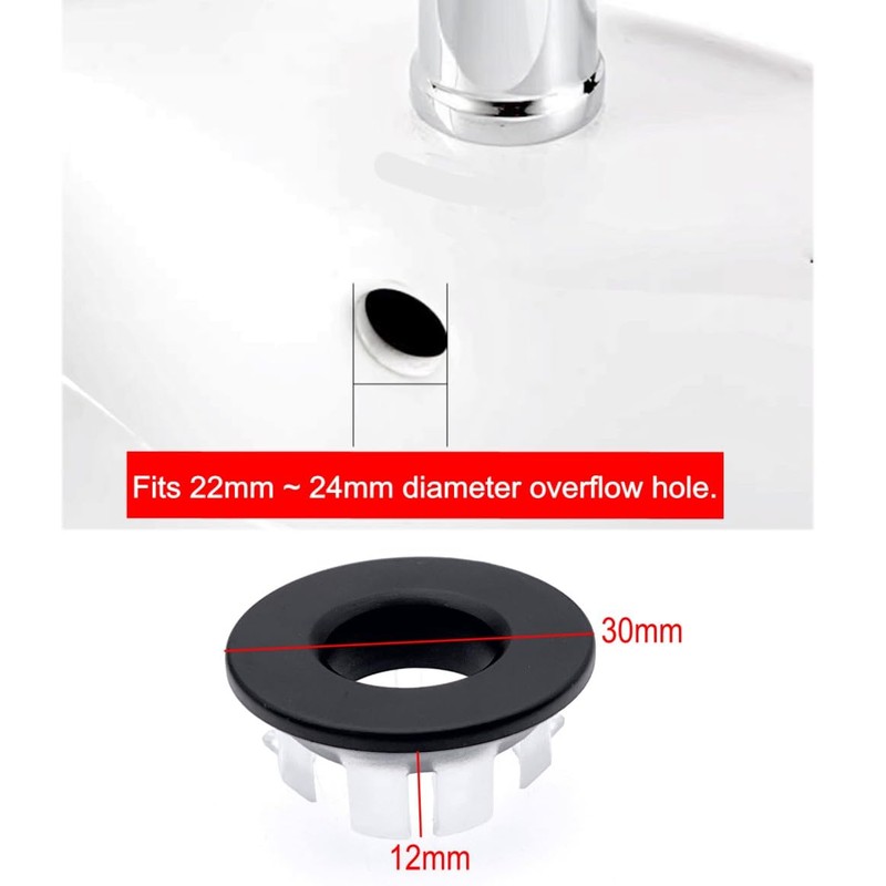 JZK 2 x Matte Black Coated Copper Metal Bathroom Sink