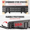 ZICANYCO Garage Tool Organizer Wall Mount 96 inches with 18