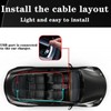 LED Car Sign Professional 13.7x4.0inch Thin Waterproof Scrolling Programmable Flexible