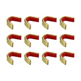PATIKIL Bow String Knocking Points 12pcs Brass Archery Bowstring Knock Points Buckle Clips for Recurve Bows and Compound Bows