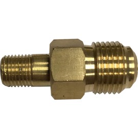 King Kooker Propane Orifice Connector Straight Brass Tube Fitting