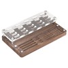 USB Organizer,40-Slots Wooden USB Flash Drive Case | TF Cards