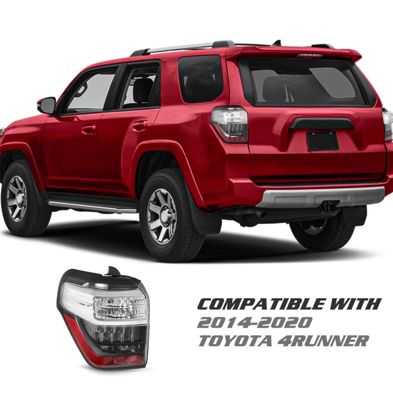 Auheadmotor Rear Tail Light Brake For 2014-2020 Toyota 4Runner Driver