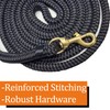 Kabahorze Horse Rein with Snaps, 1/2" Diameter x 10 FT,