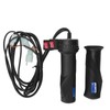 Alomejor E-Bike Throttle Grip 3-Speed Throttle Grip with Cable Universal