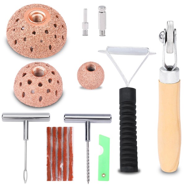 Unicaravan Tire Patch Repair Tools Tire Tungsten Carbide Buffing Wheels