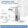 CDLODIN Touchless Bathroom Faucet Automatic Bathroom Sink Faucet with Sensor,