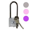 Sturdy Long Warehouse Padlock with 3 Keys DIY Hardware 2ea