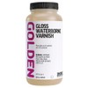 Gloss Waterborne Varnish by Golden, 16 fl. oz. Jar, Professional