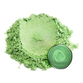 Eye Candy Premium Mica Powder Pigment “Arashiyama Green” (50g) Multipurpose DIY Arts and Crafts Additive | Woodworking, Bath Bombs, Resin, Paint, Epoxy, Soap, Nail Polish (Arashiyama Green, 50G)