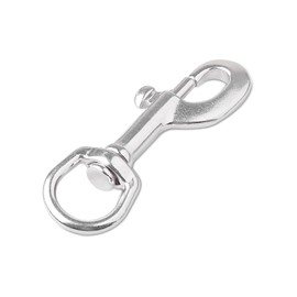 ORCATORCH 2.75 Inch Swivel Eye Snap Hook Stainless Steel Bolt Snap Corrosion-Resistant Marine Clips for Underwater Scuba Diving, Dog Leash, Key Chain, Camera Strap, Clothesline (Three Optional Size)