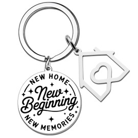 Celaqiu Housewarming Gifts for New Home Women Men Housewarming Keychain for Men Closing Gifts for Home Buyers New Homeowner Gift for Her House Warming Gift for Couple Friends