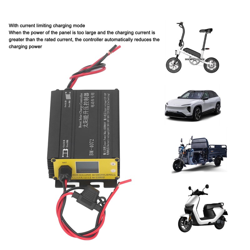 MPPT Solar Boost Controller Solar Panel Charge Regulator for 24V