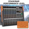 Bomaite KA8 Professional 8-Channel Mixer Audio Interface with Digital USB,