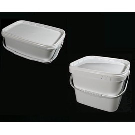 Protein Storage Tubs - Food Grade with Airtight Lids - Available in 3.5 Litre and 11 Litre Sizes (11 Litre)