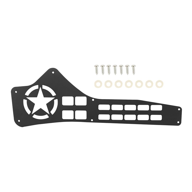 Hooke Road Tacoma Center Console MOLLE Storage Panel Compatible with