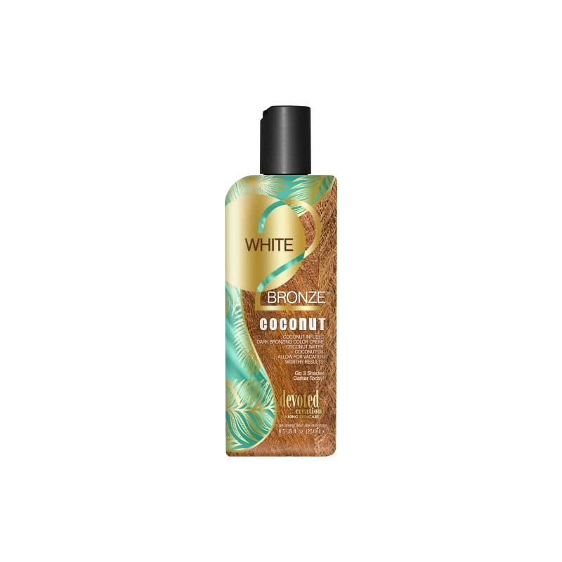 Devoted Creations White 2 Bronze Coconut - Color Enhancing Dark