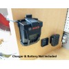 Bosch Wall Mount for Bosch BC660 Charger with Optional 18V