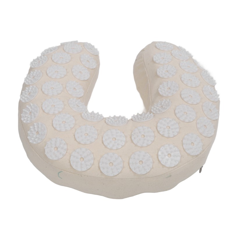 Acupressure Neck Pillow U Shaped Acupoint Massage Reduce Pain Memory