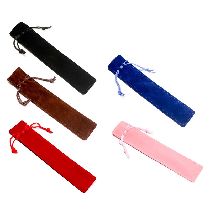 NYCEMAKEUP 1Pc Velvet Pen Pouches Drawstring Pen Pouch Pen Gift