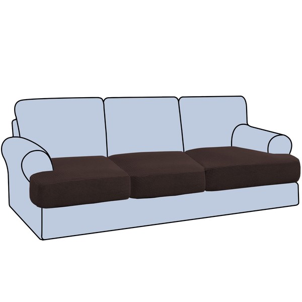 H.VERSAILTEX H.VERSAILTEX Stretch 3 Piece T Cushion Sofa Slipcovers Individually