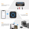 [Upgraded] 1Mii B06+ Bluetooth Receiver, Hi-Fi Wireless Audio Adapter, Bluetooth