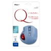 Nakabayashi MUS-TRLF224BL Small Wireless Quiet 5 Button Laser Thumb Trackball