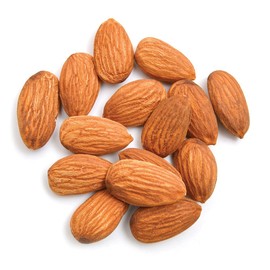 Wilderness Poets Unpasteurized Almonds, Raw Organic Nuts (8 Ounce - Half Pound)