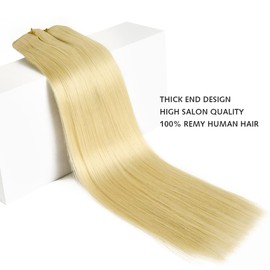 ROSEBUD Clip In Hair Extensions Real Human Hair Remy 7pcs 16clips SEAMLESS Weft Hair Extensions Human Hair