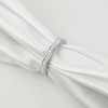 Newshe Stackable Band Wedding Engagement Ring for Women 925 Sterling