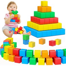 Magnetic Blocks, 35 Pieces of Magnetic Blocks 3 4 5 6 7 8 Year Old Boys and Girls Children's Magnetic Blocks Montessori Toys STEM Preschool Education Blocks block  toys gobidex  magnetic  building  cubes