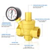 MEANLIN MEASURE 1/2 inch Brass Water Pressure regulating Valve,Pressure reducing