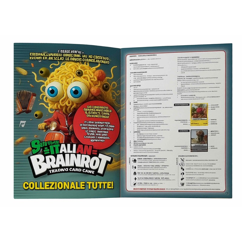 Album + 1 Beutel Karte Skifidol ITALIAN BRAINROT Universum psychedelisch
