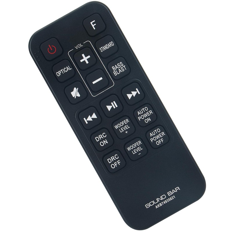 AKB74935621 Replacement Remote Control Applicable for LG Sound Bar SJ2