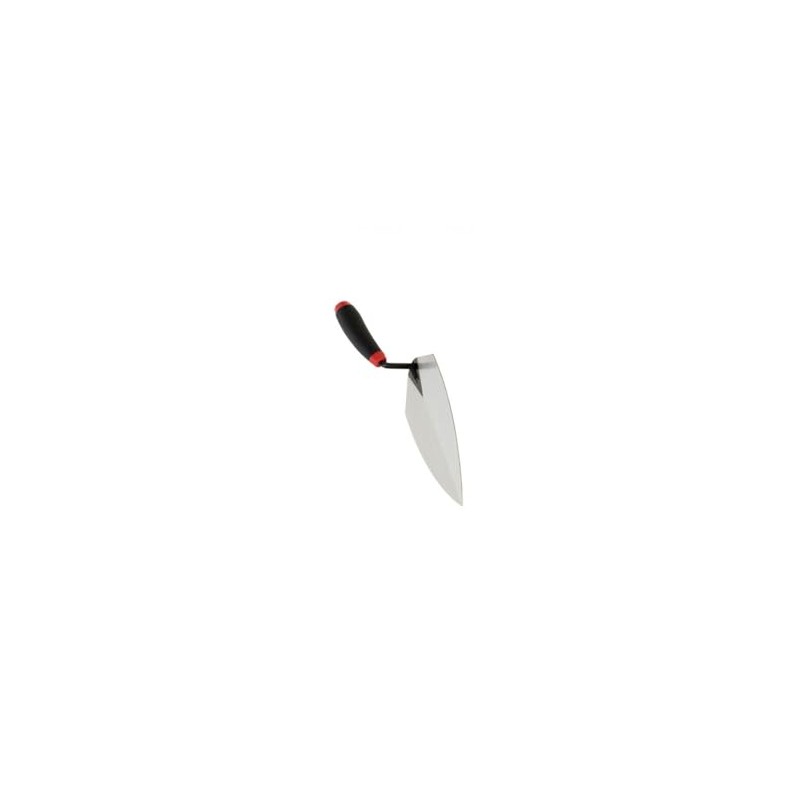 Hyde Tools 18090 10-Inch MaxxGrip Philadelphia Style Brick Trowel